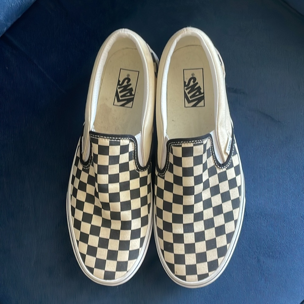 Vans checkerboard Slip-On LIKE NEW - Picture 2 of 5